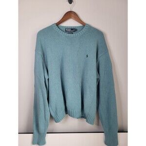 Polo Ralph Lauren Sweater Mens XXL Coastal Knit Cotton Crewneck Pullover Classic